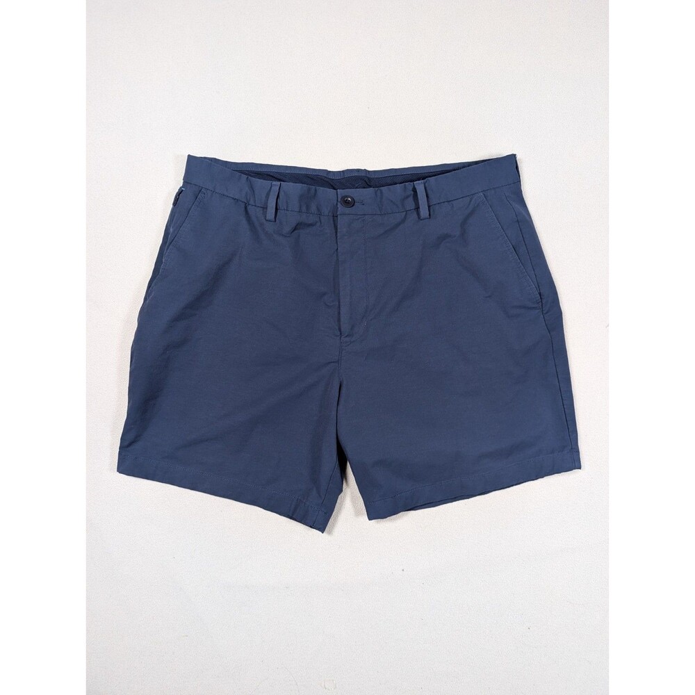 Vineyard Vines Navy Blue On-The-Go OTG Performance Stretch Shorts Mens 38x7 Golf